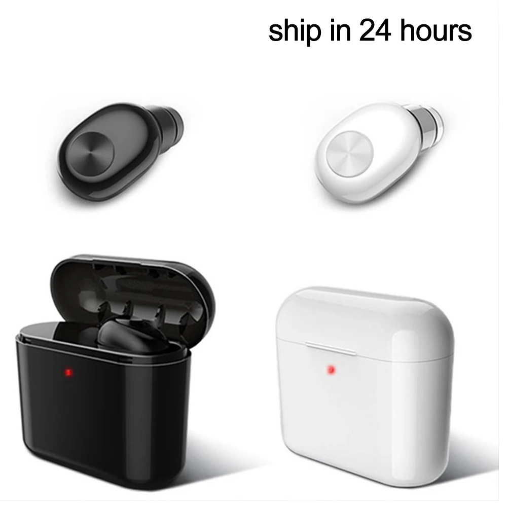 Bluetooth наушники Беспроводное зарядное устройство для сидения Bluetooth наушники с микрофоном зарядное устройство в ухо стерео для мужчин и женщин