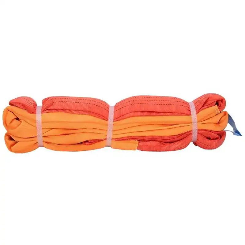 5 Ton 3m Flexible Webbing Lifting Hoist Strap Polyester Heavy Duty Endless Slings | Инструменты
