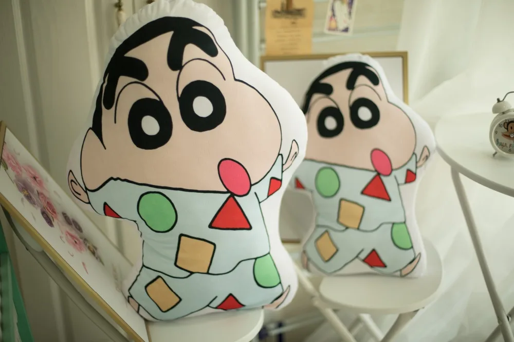 Милая плюшевая игрушка Crayon Shin-chan Dog 45 см мягкие игрушки Подушка подарок на день рождения#2925