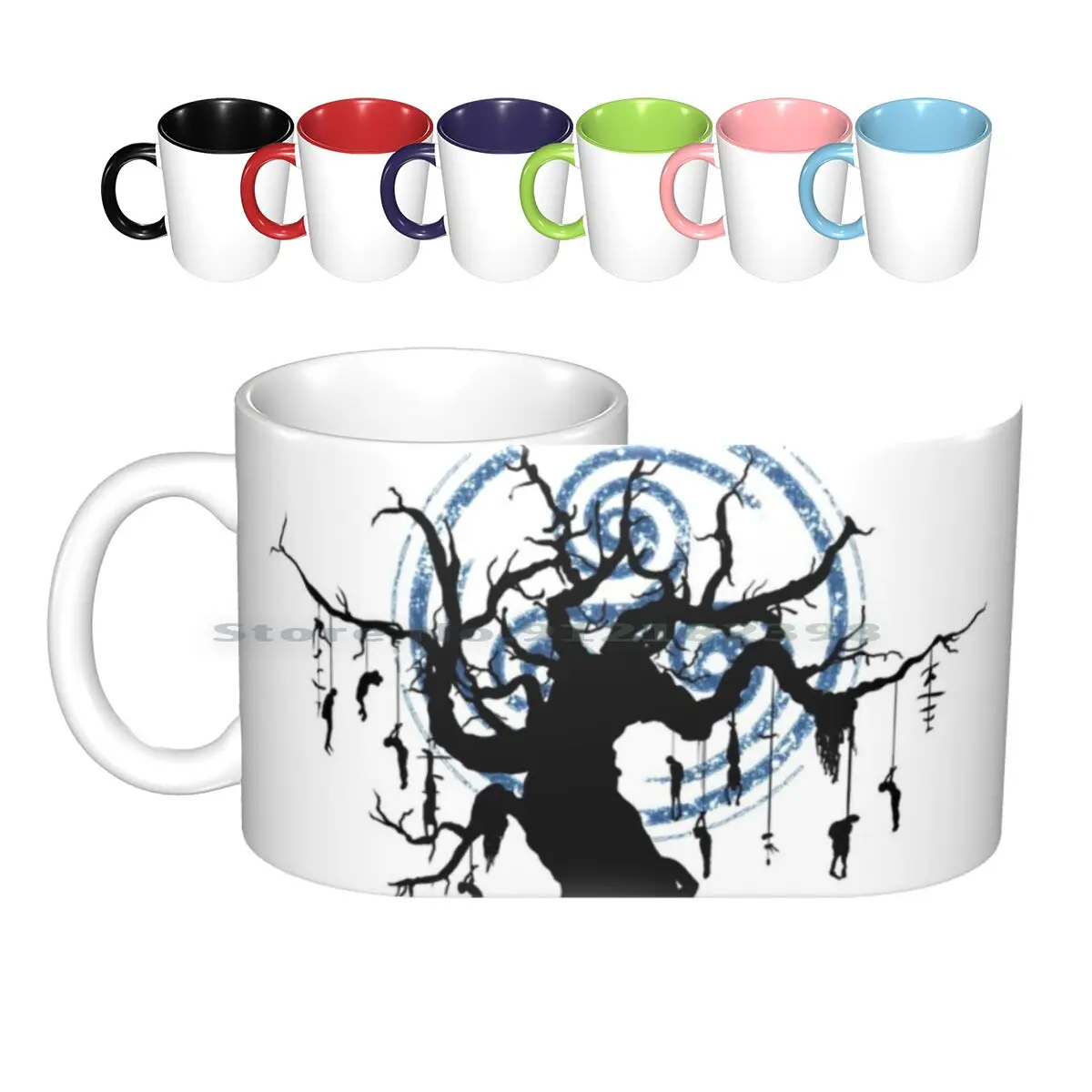 Hellblade Tazze In Ceramica Tazze Da Caffè Tazza Da Tè Al Latte Hellblade Senua Lifts Game Gamer Ps4 Pc Terrore Morto Wolfwade Girl Tree Fear