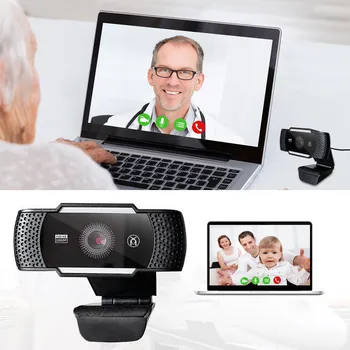 

Computer Camera 2020 Top Webcams Full HD 1080P Web Cam Desktop PC Video Calling Webcam Camera with Microphone Mic