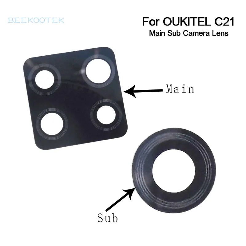 Nuovo Originale C21 Principale Sub Fotocamera Posteriore Obiettivo In Vetro Fotocamera Posteriore Obiettivo Riparazione Parti Di Ricambio Per Smartpho