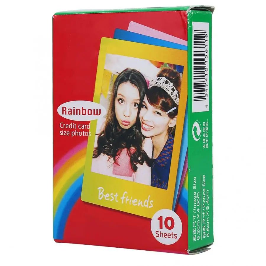 Пленка для камеры Fujifilm Instax White Edge 30 листов или 20 листов или 10 листов для Fujifilm для Fuji Instax mini 8/7 s/25/50/90