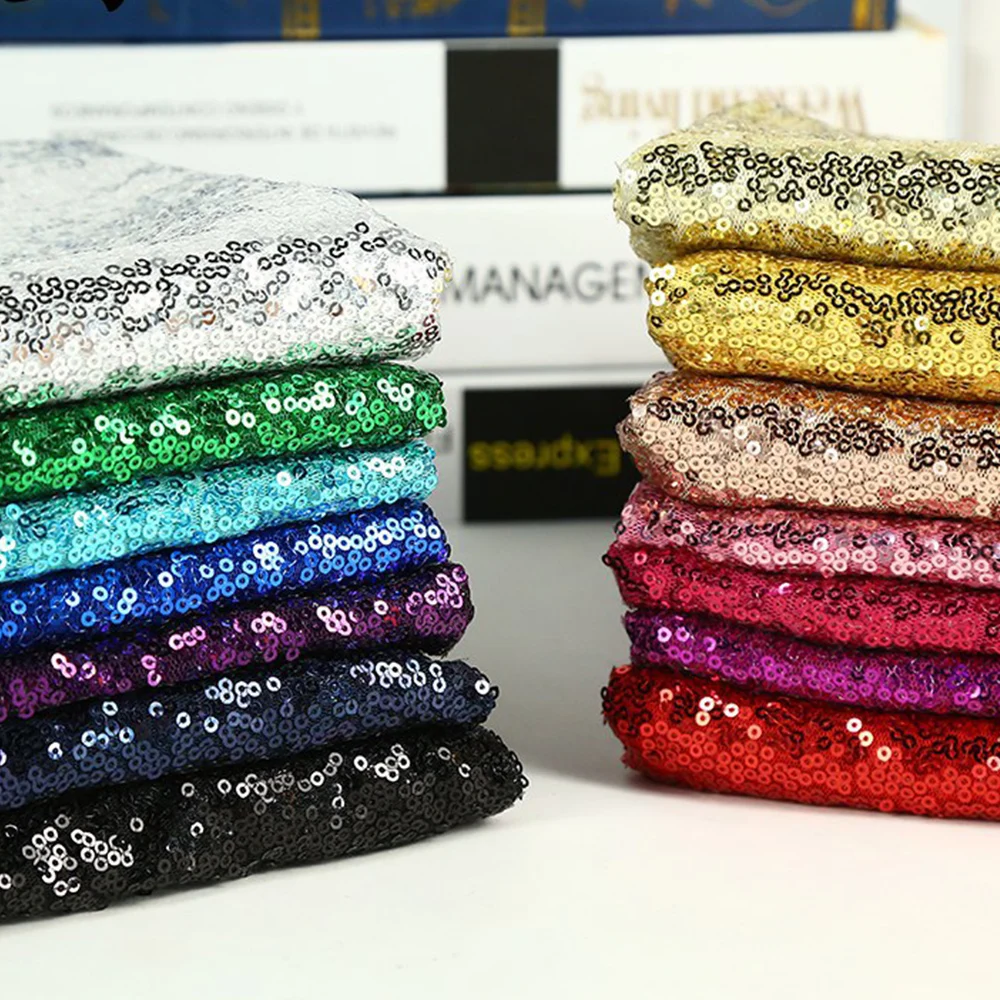 QUARKZMAN Pailletten Streifen 6mm - 100 Yards Glitzer Band Für Basteln