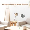 tuya smart home zigbee temperature Humidity sensor LCD display Hygrometer thermometer with sensor for home support alexa google ► Photo 2/6