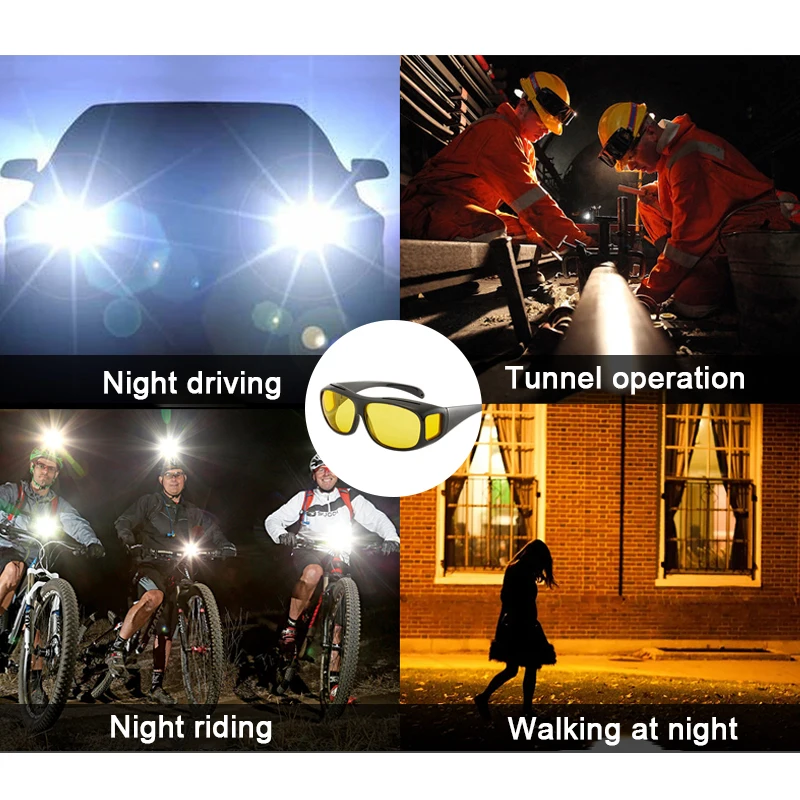 Night Vision Anti-Glare Driving Sunglasses