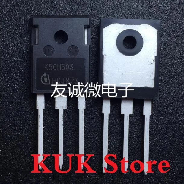 

Original 100% NEW K50H603 IKW50N60H3 600V 50A IGBT TO-247 50PCS/LOT