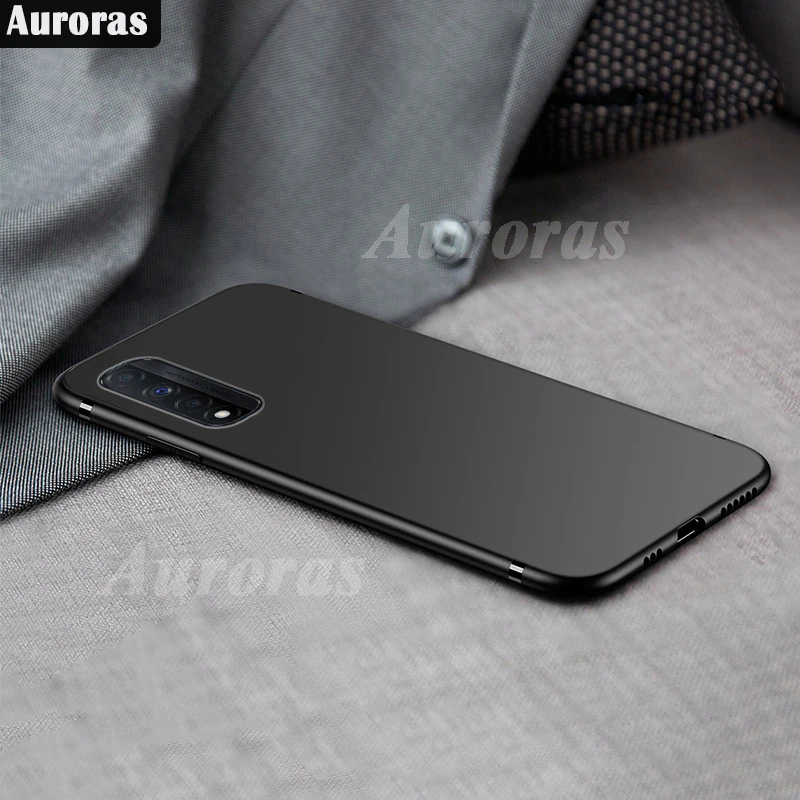 Auroras для Realme Narzo 30 5G чехол Полная защита Мягкий силиконовый матовый 7 4G