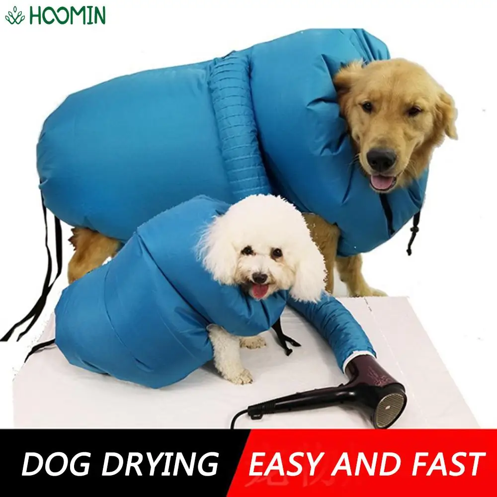 Folding Dogs Hair Dryer Blow Bag for Pet Grooming pet hair dryer