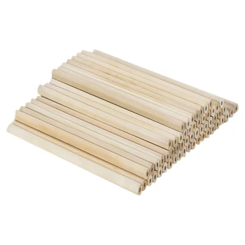 

100Pcs / Wood Pencil HB Hexagon Pencil Stationery Office Supplies
