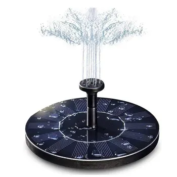 Tuin Decoratie Water Drijvende Solar Power Fontein Panel Kit Waterpomp Voor Zwembad Vijver Tuin Solar Sprinkler