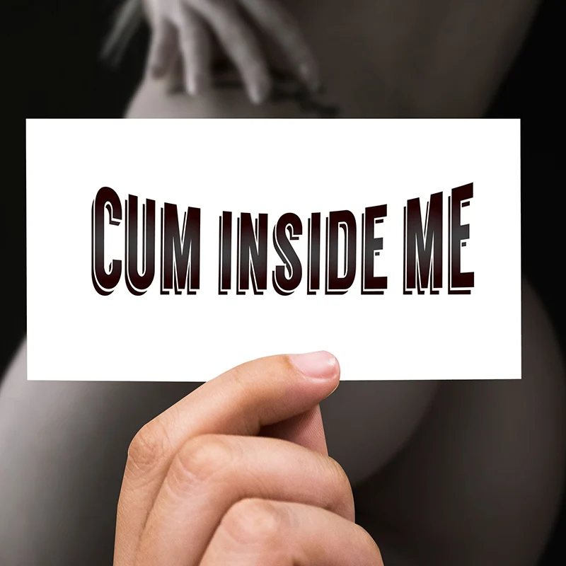 Get This Cum inside me - Cuckold Temporary Tattoo Fetish for Hotwife neQKM8mzAw0