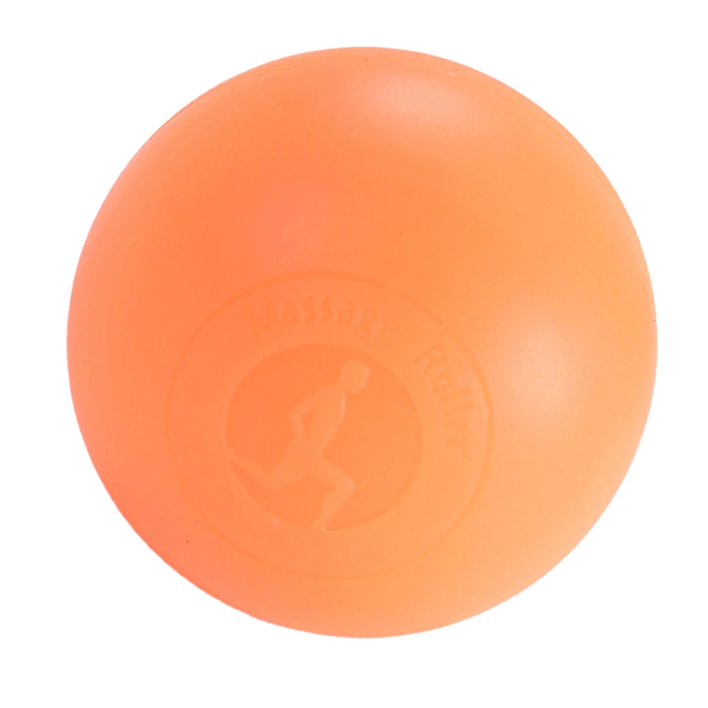 Silicone Yoga Lacrosse Ball Myofascial Deep Tissue Pressure Ease Trigger Point Treatment