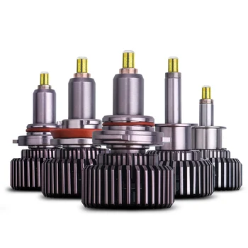 

2PCS 6 side car headlight bulb led h1 h3 h11 9005 hb3 9012 auto 6000k LED headlamp Car Accessories 18000lm 360 degree 12V 24V