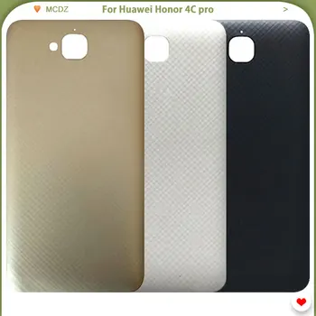 

New 4C pro Battery Cover For Huawei Y6 pro / Honor 4C pro TIT-AL00 TIT-U02 L01 Phone Back Rear Housing Case Cover Lid