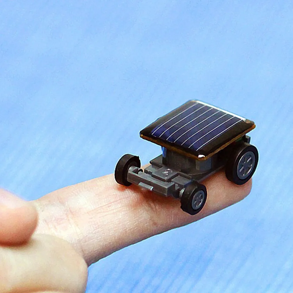 Juguete alimentado por energía Solar más pequeño de la energía Solar Mini coche de juguete Racer educativos energía Mini coche de juguete Racer educativo juguete alimentado por energía Solar