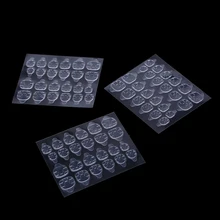 AACAR 5 листов, двухсторонние прозрачные накладные ногти, наклейки с лентами, инструменты для наращивания