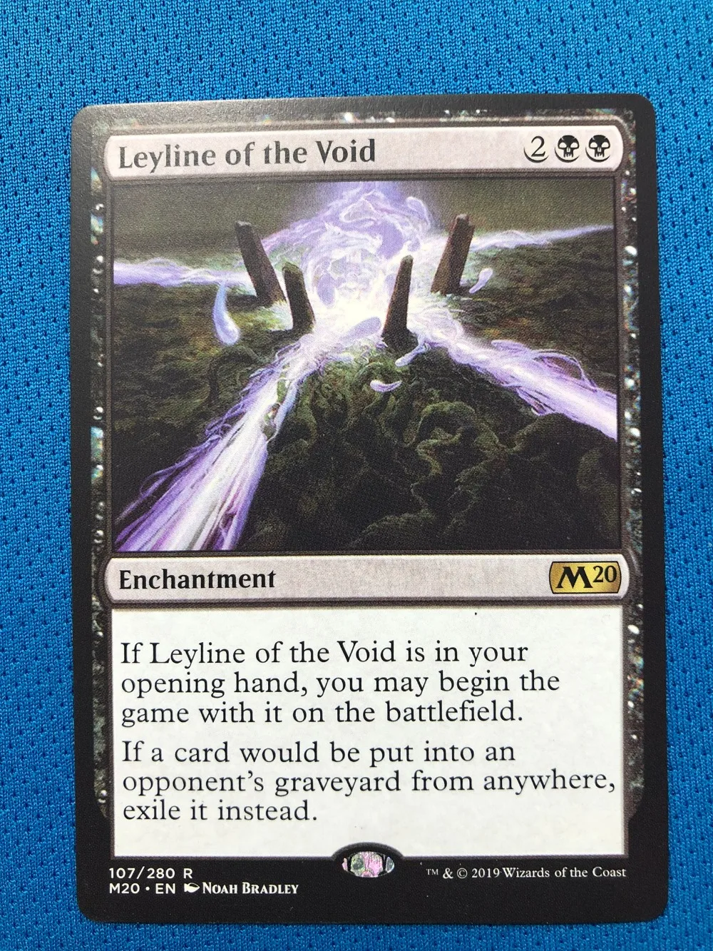 Leyline of the Void M20 Hologram magician ProxyKing 8,0 VIP прокси-карты для сбора каждой карты mg