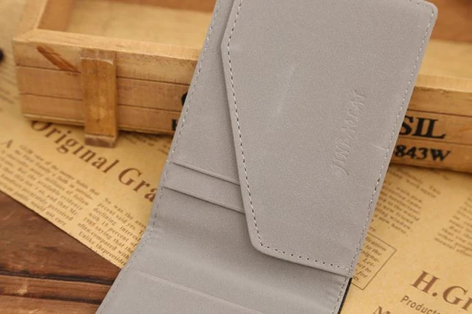 Fashion Small Wallets Luxury Brand Men Male Clutch Coin Purses Walet Bag Leather Magic Money Portomonee Pocket Vallet  813