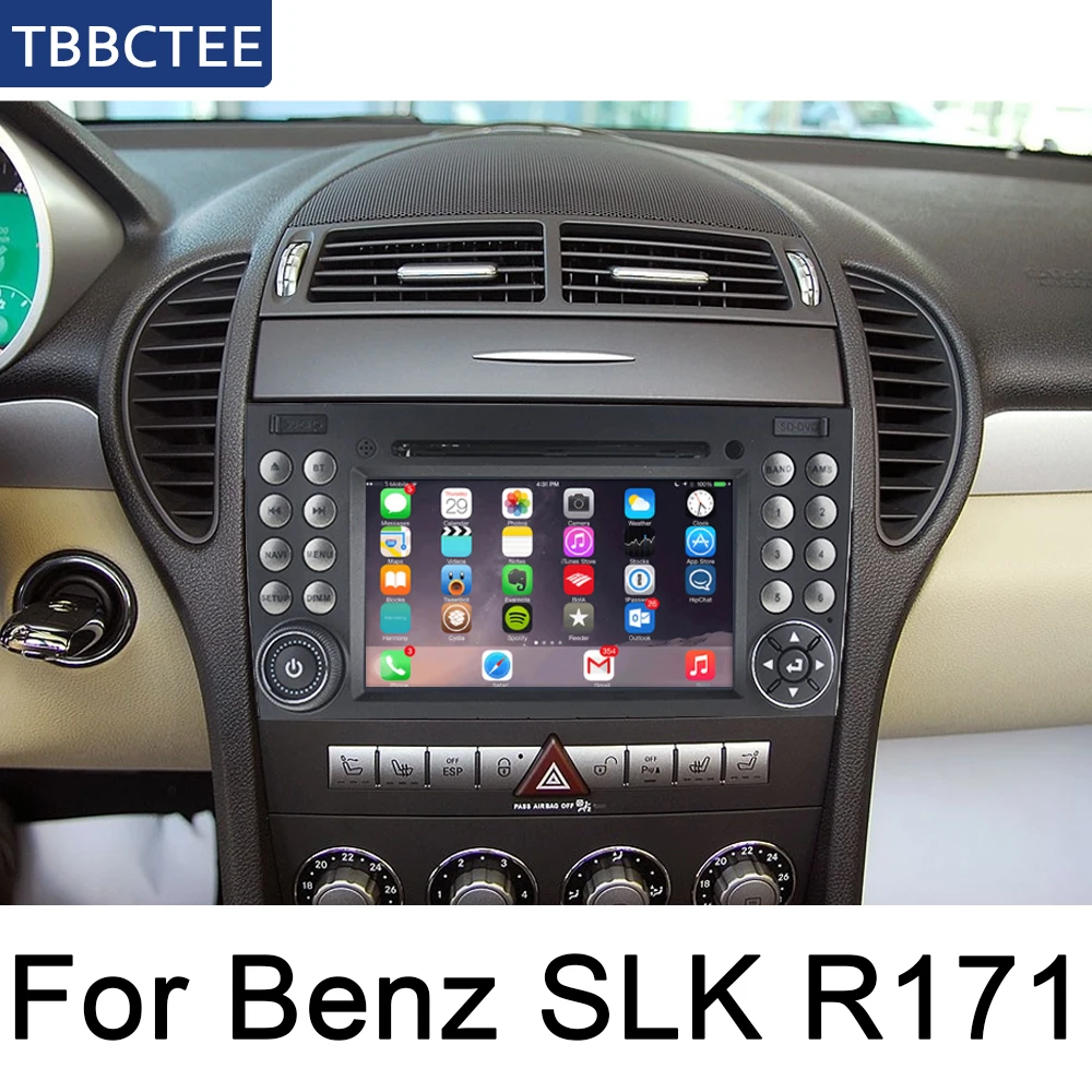 For Mercedes Benz SLK Class R171 2004~2011 Android radio bluetooth GPS Navigation wifi Stereo video Car Multimedia Player WIFI