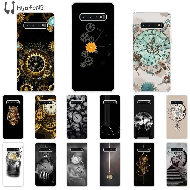 

Classic clock watch Phone Case Cover for Samsung S10 E S9 plus S6 edge plus S7edge S8plus S10 plus S5