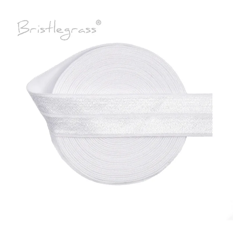 BRISTLEGRASS 2 5 10 ярдов 3/4 &quot20 мм белые однотонные блестящие враг с откидным верхом из