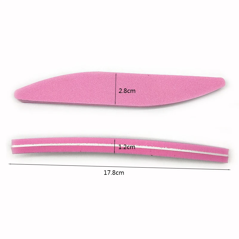 100 шт./компл. наждачная бумага Nailfile Lime 100/180 двухсторонний брусок для шлифовки блок набор Губка для полировки ногтей для УФ гель-лака Маникюр Файл