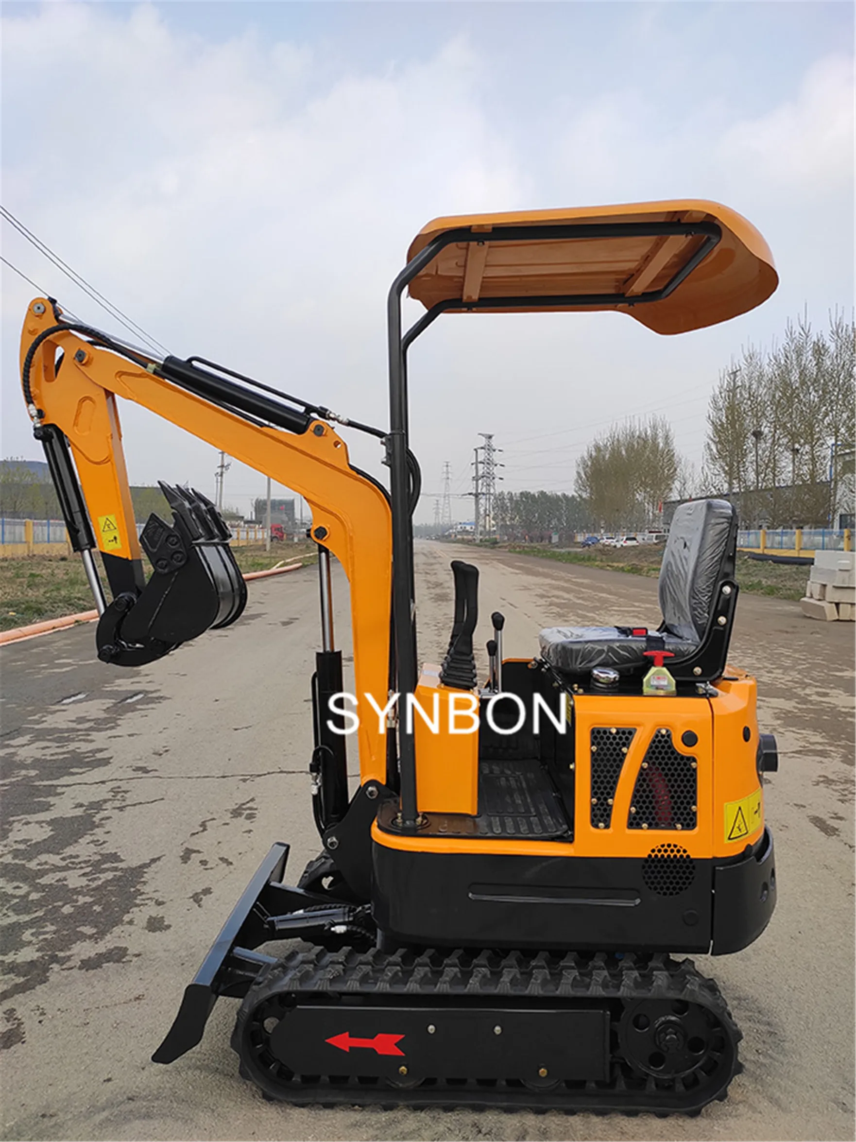 Мини экскаватор дизельный с джойстиком Digge машина для - Цена: 493 044,64 руб.