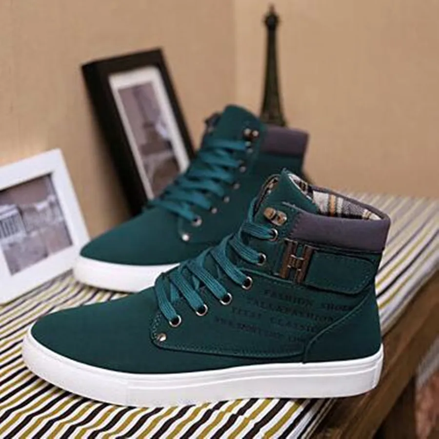 Zapatos vulcanizados para hombre, zapatillas informales de ante esmerilado de alta calidad, para primavera y otoño, 789