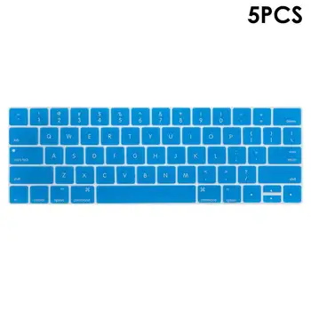 

5Pcs Rainbow Silicone Keyboard Case Cover Skin Protector Cover Protector for MacBook 11/12/13/15/17inch