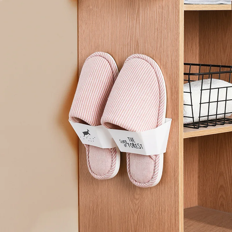 

Wall Hanging Stereo Shoe Rack Wall Slipper Rack Home Living Room Simplicity Storage-Shoe Pasting Rack