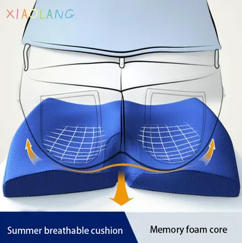 

41x36x6.5cm Orthopedic Memory Foam Seat Cushion Office Chair Car Seat Pain Relief Home Office Seats Massage Cushion