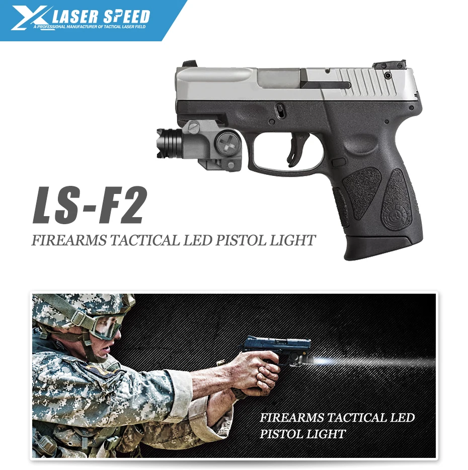 Laserspeed пистолет страйкбол флэш-светильник Led Lanterna Glock 17 флэш-светильник FRN мини тактический пистолет оружие Glock 19 светильник