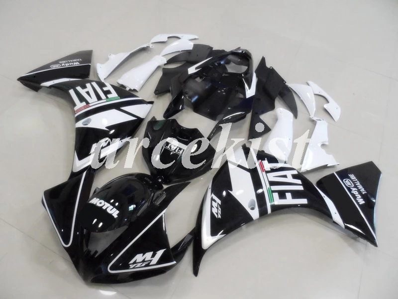 

Injection mold New ABS Fairings Kit Fit for YAMAHA YZF-R1 2009 2010 2011 2012 2013 2014 09 10 11 12 13 14 Body set black