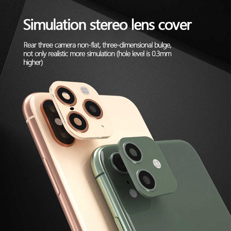 Сменные линзы для iPhone X XS MAX 11 наклейки с фальшивыми камерами задней панели Iphone 11| |