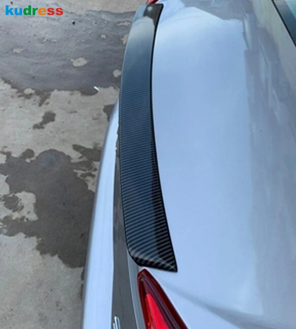 Для Honda Civic настоящий задний спойлер из углеродного волокна для багажника крыло спойлер для багажника крыло стильные аксессуары не для модели SI