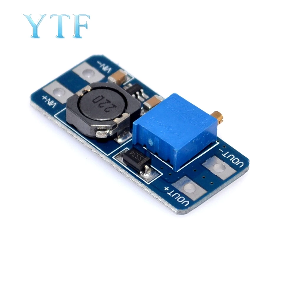 12A boost доска DC-DC boost модуль широкий диапазон входного напряжения 2 24V L 5912 28V Регулируемый 2577
