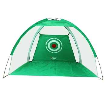 

Golf Hitting Net with Target Sheet Golfing Portable Swing Training Aids Driving Range for Outdoor and Indoor with Carry Bag