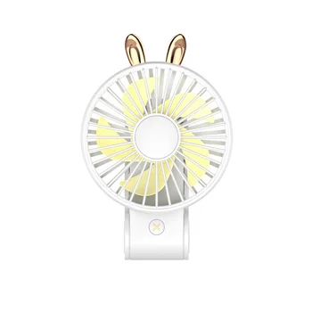 

Portable Mini Foldable Small Fan Desktop USB Fan Student Handheld Fan with 3 Fan Speed