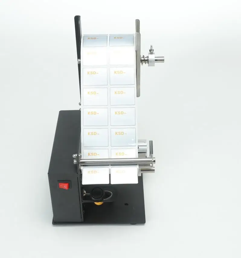 

Automatic label paper stripping cutting machine and label dispenser