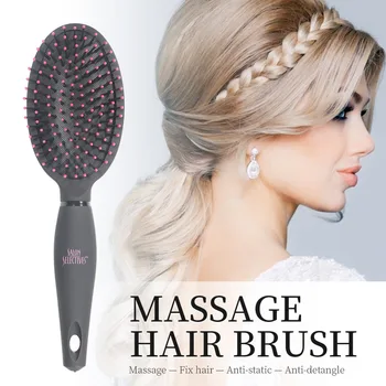 

ABS Men's and Women's Nylon Needle Anti-Static Massage Hairdressing Tangle Teezer #8 Massage Tangle Teezer