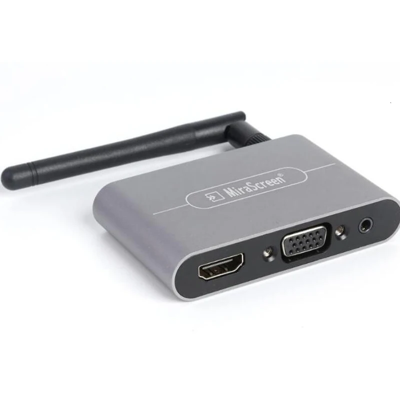 Mirascreen X6W Plus 2,4G 5G 4K беспроводной HDMI VGA адаптер ТВ-палка Miracast Airplay Wifi ключ для IOS Android телефон к телевизору