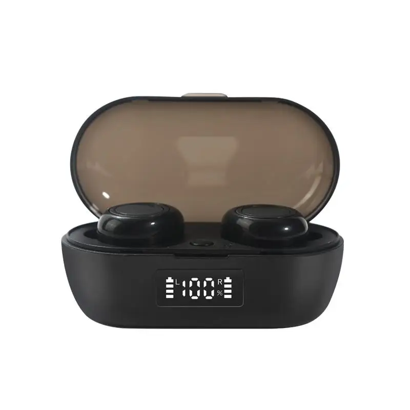 TW19 TWS Jerry Solution Bluetooth earphone 5 0 Digital Display Touch Bluetooth Headset audifonos bluetooth earbuds fone de ouvid