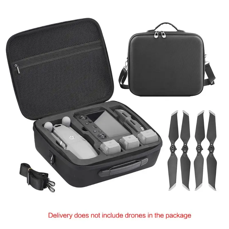 

Portable Nylon Storage Shoulder Bag Carrying Case 2 Pair Quick Release Folding Propellers for DJI Mavic 2 Pro Drone Accessories