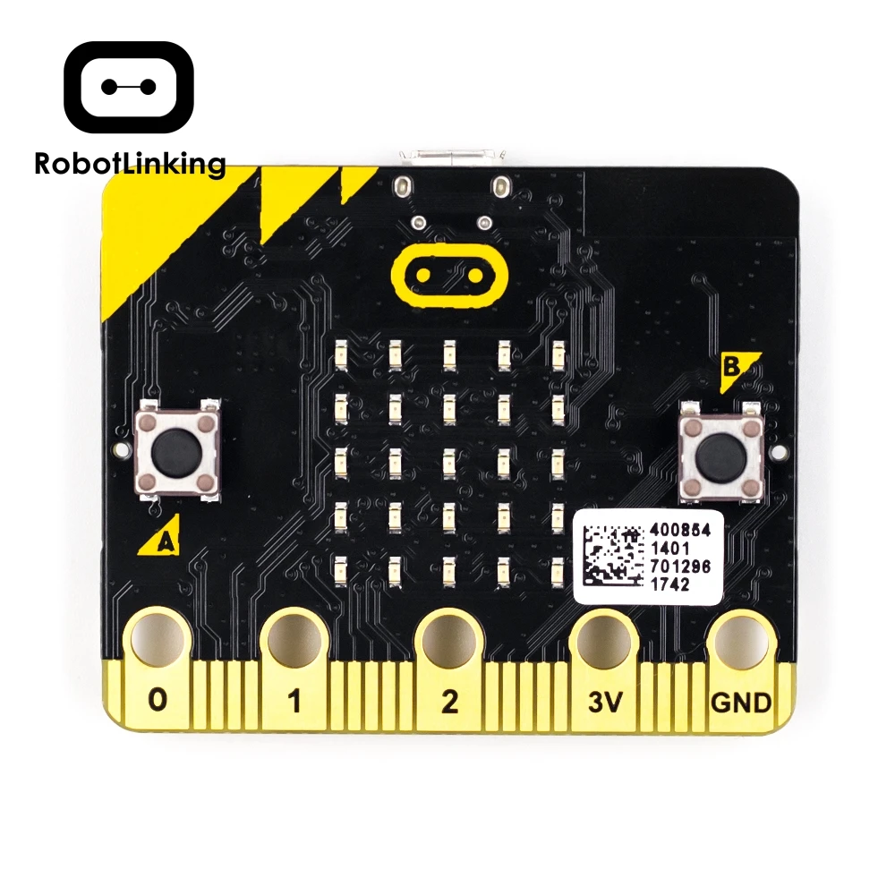 Micro: бит NRF51822 макетная плата микроконтроллер с детектором движения компас светодиодный дисплей, Bluetooth с протектором чехол