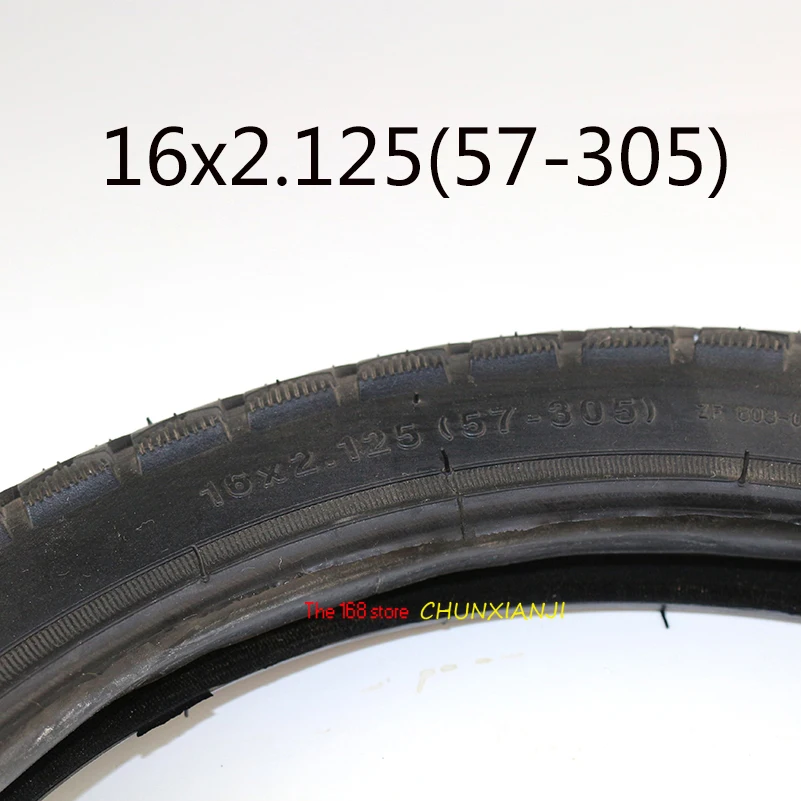 Good Quality Electric Bicycle Tires 16x2.125 Inch Electric Bicycle Tire Bike Tyre Inner Tube Size 16*2.125 with A Bent Angle