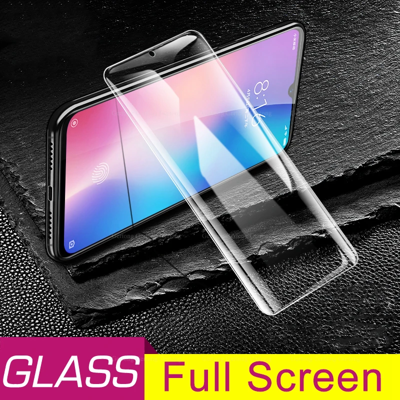 

Tempered Screen Protector Glass For Xiaomi Pocophone F1 CC9 E Mix2 S 3 5x A2 A3 Mi 8 9 SE HD film for Xiaomi Mi 8 explore 8 9