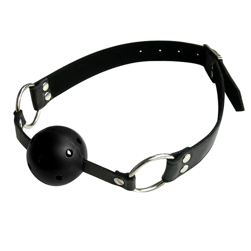 Hollow Red Ball Mouth Gag Cork Sex Stopper Romance Loving Joy Adult Game Toys for Couples sex dolls women |