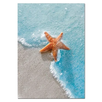 

5D DIY Diamond Painting Landscape Starfish Beach Cross Stitch Patterns Diamond Painting kits for Embroidery with Beads