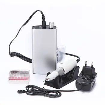 

Portable Nail Drill Bits Electric Polisher Grind Nail Manicure Drill Machine Tools Pedicure Files Nail Tool EU Plug 220V